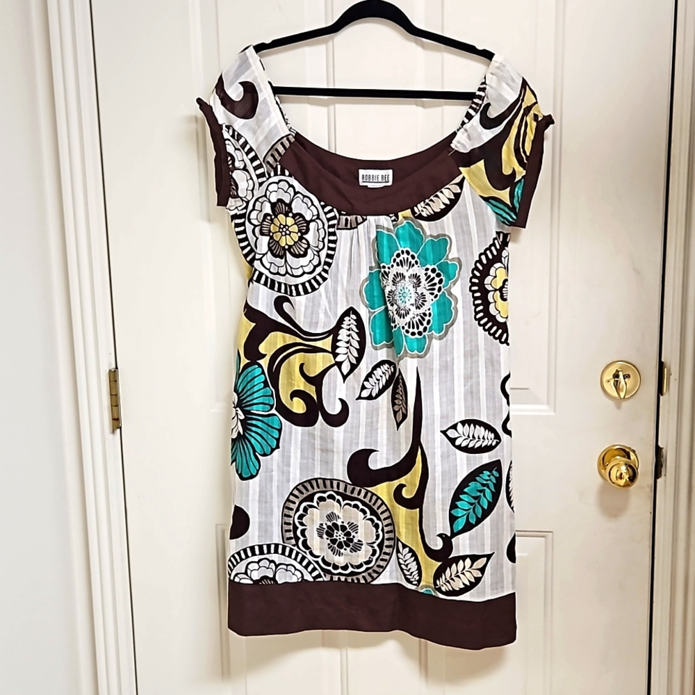 Robbie Bee Cotton Dress
